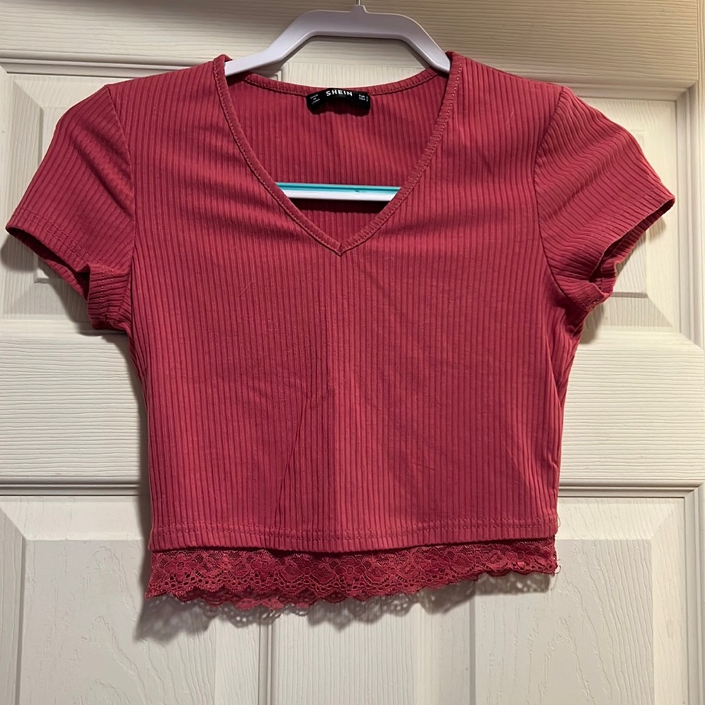 Cropped short sleeve
